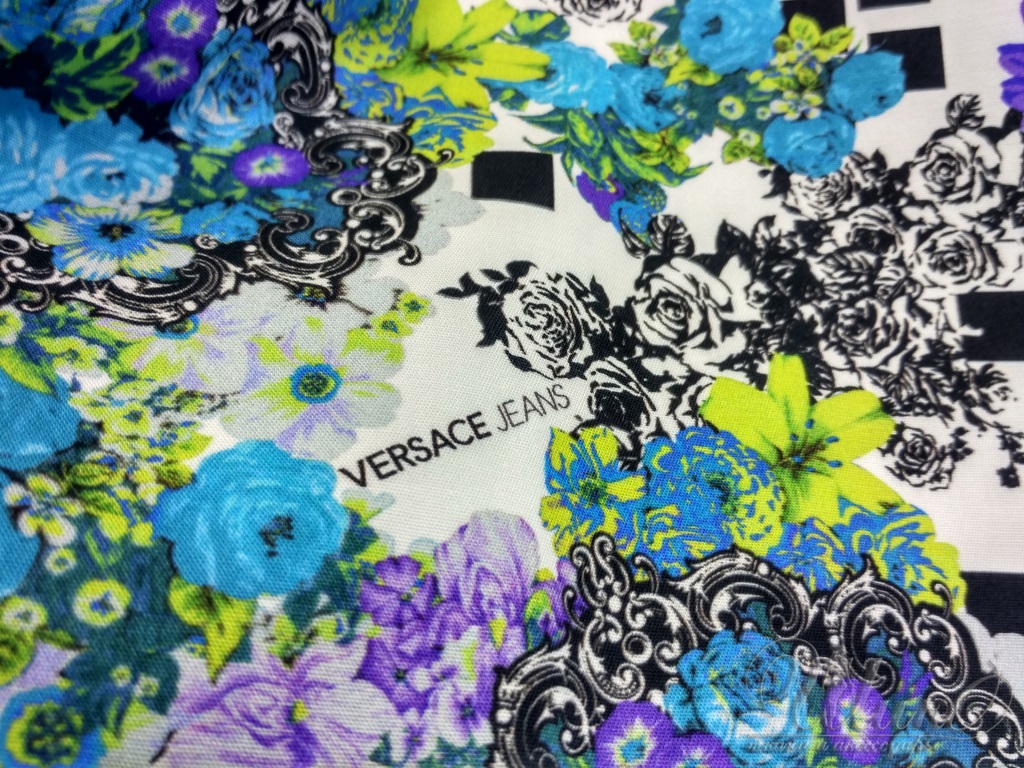 Ткань Хлопок  Versace 37118 1