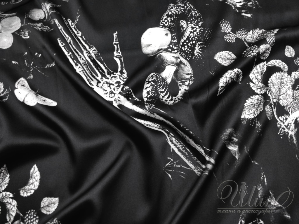 Ткань Шёлк  ПГ 15477 1