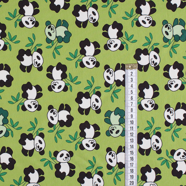 Ткань Трикотаж - Пандочка 1 2