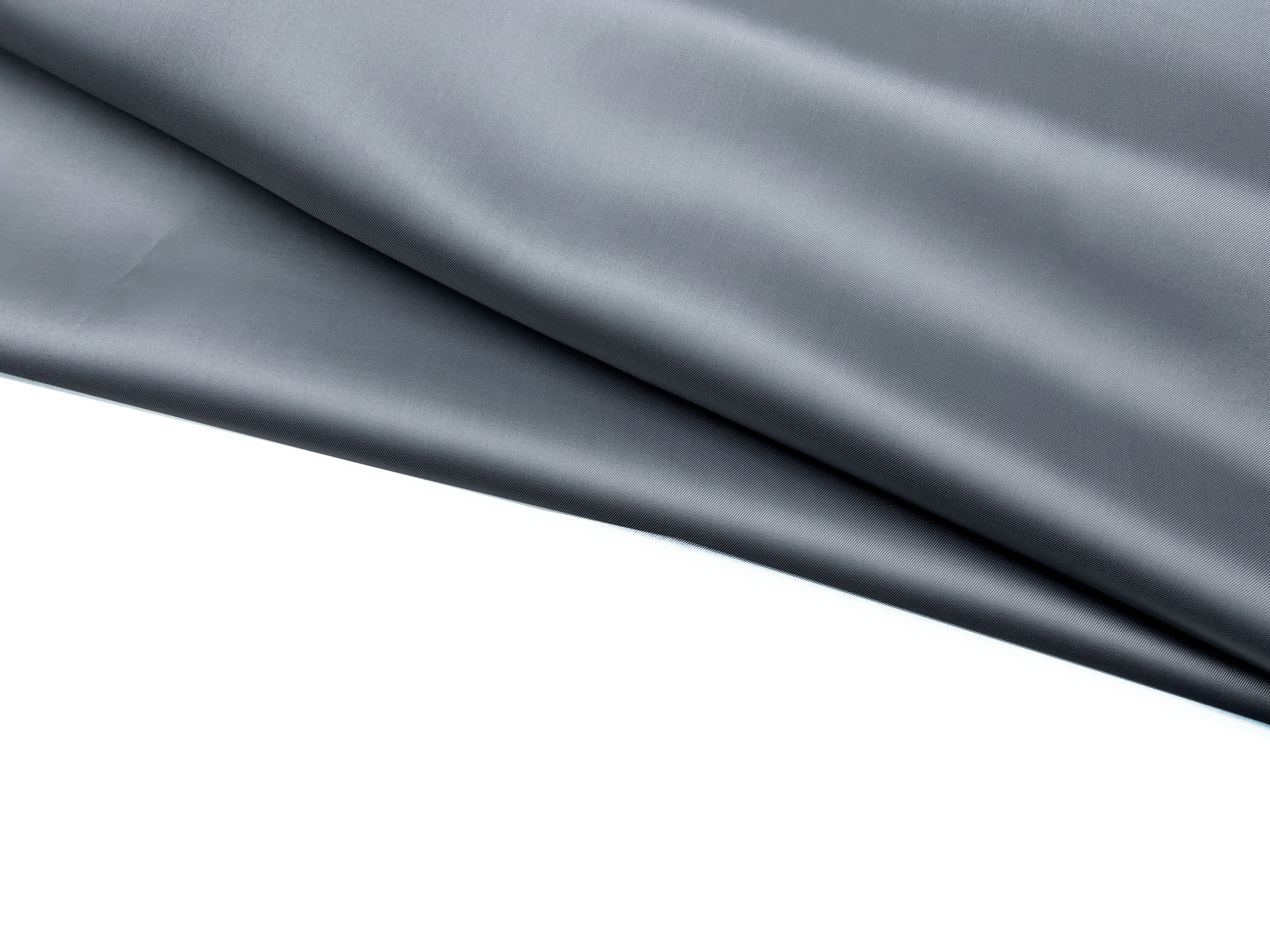 Ткань Подкладочная  серого  цвета однотонная 33362 4